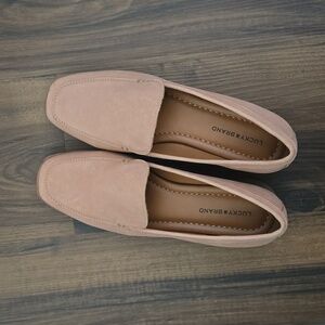 Lucky Brand Tan Leather Material Loafer, Size 8